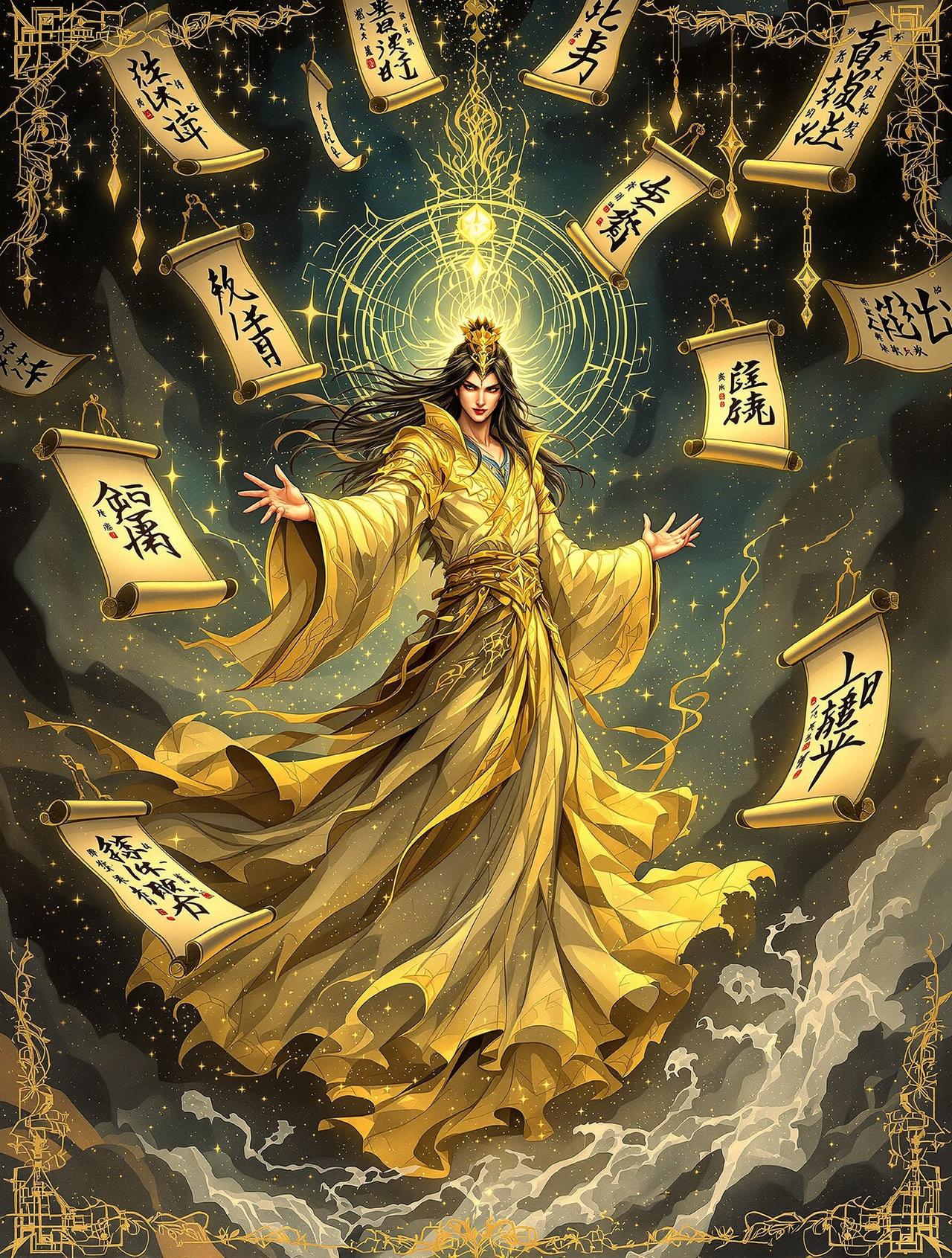 天机玄录 - 好看的韩国漫画古风玄幻漫画封面